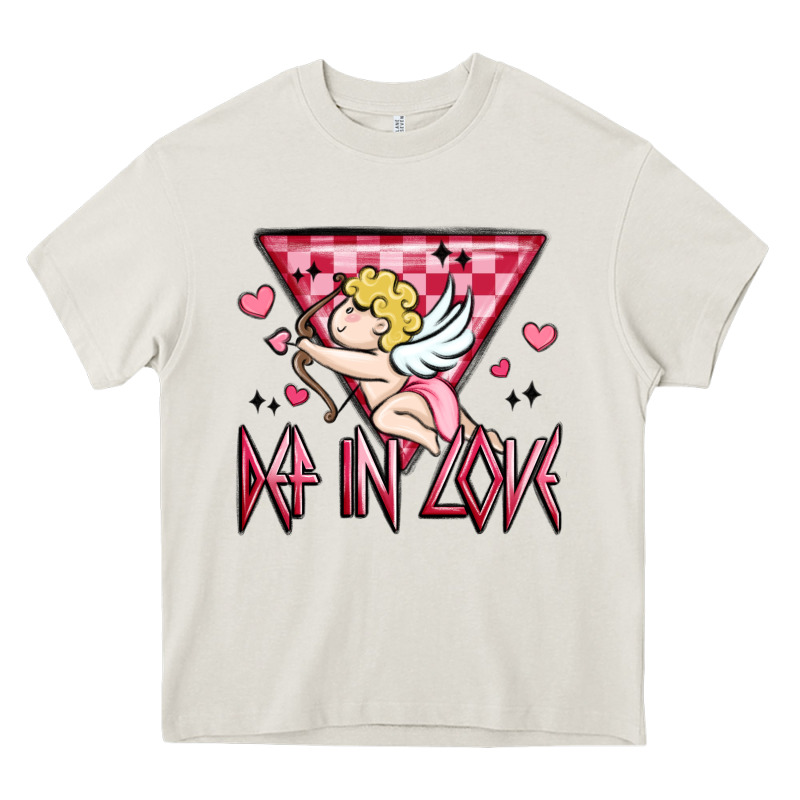 Def In Love Heavy Core Tee by MaliasSmallBusiness | Teevron
