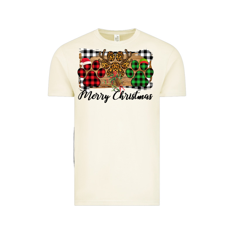 Merry Christmas Paws Vintage Tee by Bettercallsaul | Teevron