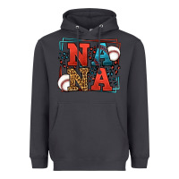 Smoke Baseball nana leopard frame Heavyweight Hoodie - LillyAllenDesigns