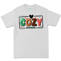 Dove Grey cozy season Premium Tee - MaliasSmallBusiness