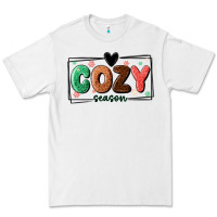 White cozy season Premium Tee - MaliasSmallBusiness