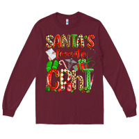 Burgundy santa's favorite cpht Long Sleeve Tee - texasbilliewilder