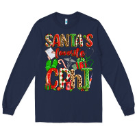 Navy santa's favorite cpht Long Sleeve Tee - texasbilliewilder