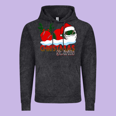 Christmas Spirits Baseball Vintage Hoodie Designed By Bettercallsaul