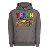 Pigment Tornado first we teach then we beach Urban Hoodie - Artiststas
