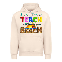Sandshell first we teach then we beach Urban Hoodie - Artiststas