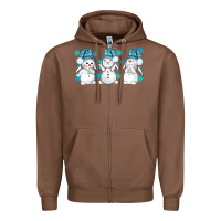 Chestnut snowman winter bbs Zipper Hoodie - BundleAndBundleShop