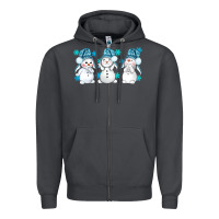 Snowman Winter Bbs Zipper Hoodie | Teevron