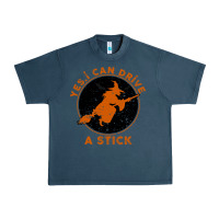 Midnight Navy Halloween Witch Urban Heavy Tee - Bettercallsaul