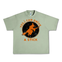 Oil Green Halloween Witch Urban Heavy Tee - Bettercallsaul