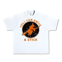 White Halloween Witch Urban Heavy Tee - Bettercallsaul