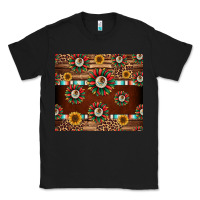 Black seamless mexican sunflower tumbler design Classic Tee - Jasminsmagicworld