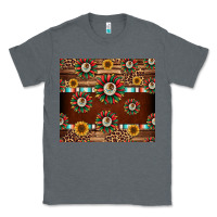 Charcoal Heather seamless mexican sunflower tumbler design Classic Tee - Jasminsmagicworld
