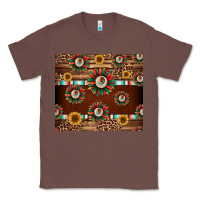Chestnut seamless mexican sunflower tumbler design Classic Tee - Jasminsmagicworld