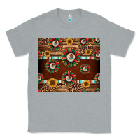 Heather Grey seamless mexican sunflower tumbler design Classic Tee - Jasminsmagicworld
