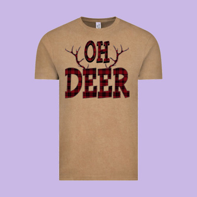Oh Deer Vintage Tee Designed By Bettercallsaul