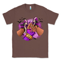 Chestnut Halloween afro sneakers Classic Tee - RanaPortraitStore