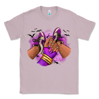 Lilac Halloween afro sneakers Classic Tee - RanaPortraitStore