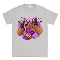 Moon Dust Halloween afro sneakers Classic Tee - RanaPortraitStore