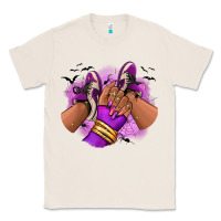Natural Halloween afro sneakers Classic Tee - RanaPortraitStore