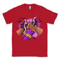 Red Halloween afro sneakers Classic Tee - RanaPortraitStore