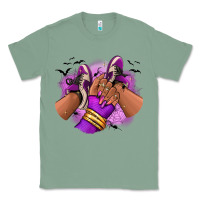 Sage Halloween afro sneakers Classic Tee - RanaPortraitStore