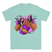 Seafoam Halloween afro sneakers Classic Tee - RanaPortraitStore