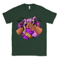 Sports Green Halloween afro sneakers Classic Tee - RanaPortraitStore