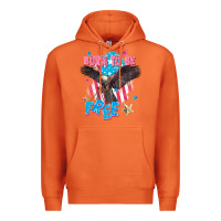 Carrot Born to be free Premium Hoodie - FaDigitalArtStudio