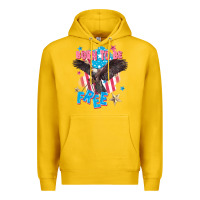 Lemon Born to be free Premium Hoodie - FaDigitalArtStudio