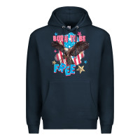 Navy Born to be free Premium Hoodie - FaDigitalArtStudio