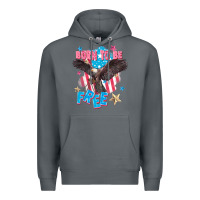 Rock Born to be free Premium Hoodie - FaDigitalArtStudio