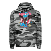Slate Camo Born to be free Premium Hoodie - FaDigitalArtStudio