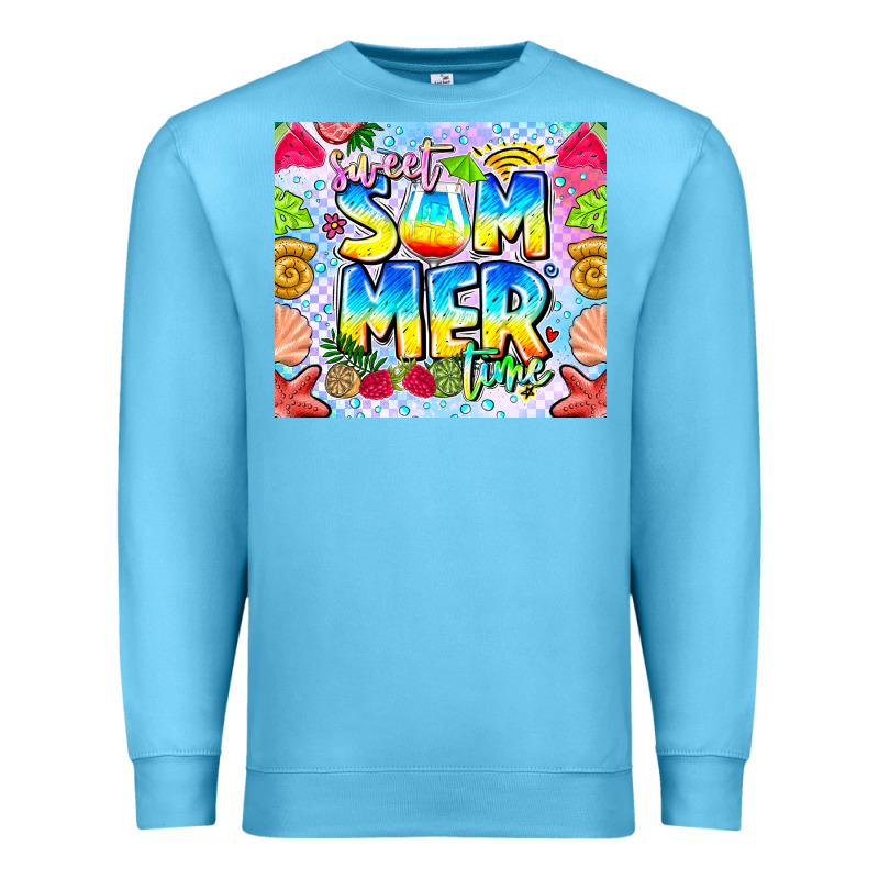 Sweet Summer Time Premium Sweatshirt by CowhideDigitalArt | Teevron