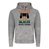Cloud Rock Level 13 Unlocked Official Teenager 13th Birthday Vintage Hoodie - Bettercallsaul