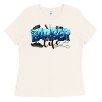 Bone barber life Ladies Tee - NancyCooperArtShop