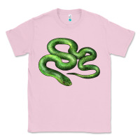 Bubblegum Pink boomslang snake Classic Tee - LillyAllenDesigns