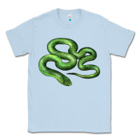 Dusty Blue boomslang snake Classic Tee - LillyAllenDesigns