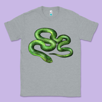 Boomslang Snake Classic Tee Designed By Lillyallendesigns