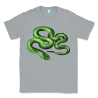 Heather Grey boomslang snake Classic Tee - LillyAllenDesigns