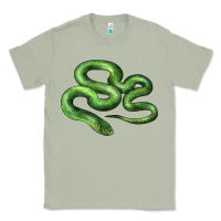 Matcha boomslang snake Classic Tee - LillyAllenDesigns