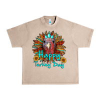 French Oak happy turkey day sunflower Urban Heavy Tee - RanaPortraitStore