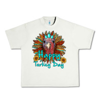 Pistachio happy turkey day sunflower Urban Heavy Tee - RanaPortraitStore