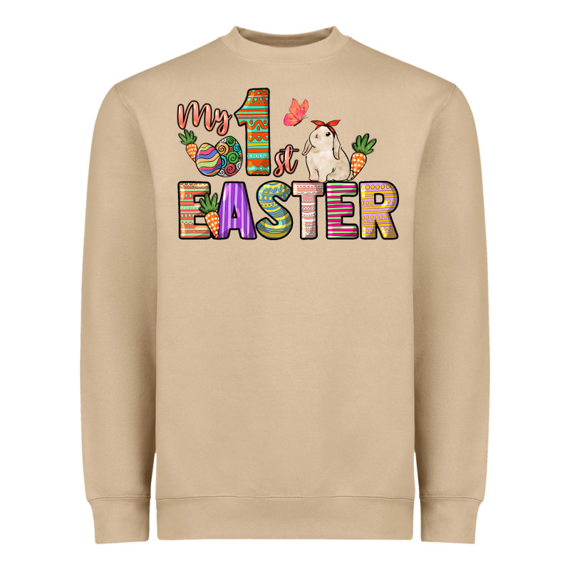 My 1st Easter Day Heavyweight Sweatshirt by HowdyJamesFarm | Teevron
