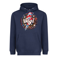 Navy Western Gigi Patriotic 4th of July Heavyweight Hoodie - LillyAllenDesigns