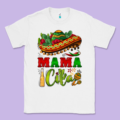 Mama Cita Sombrero Classic Tee Designed By Barkaloodesign