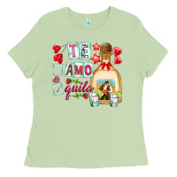 Matcha te amo te quila Ladies Tee - NancyCooperArtShop