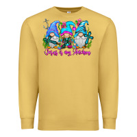 Antique Gold Jesus Is My Anchor Premium Sweatshirt - CowhideDigitalArt