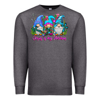 Charcoal Heather Jesus Is My Anchor Premium Sweatshirt - CowhideDigitalArt