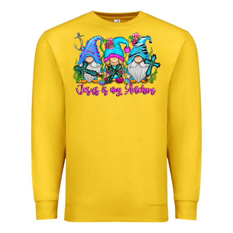 Jesus Is My Anchor Premium Sweatshirt by CowhideDigitalArt | Teevron